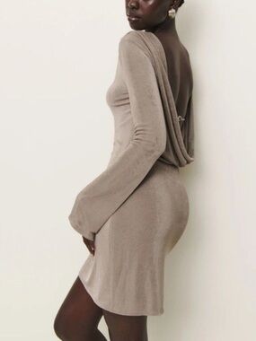 baker knit dress reformation | Dresses | Reformation Halter Halter tie